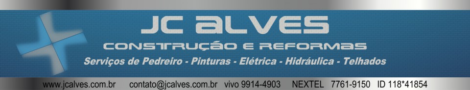 JC ALVES CONSTRUÇÕES E REFORMAS EM GERAL